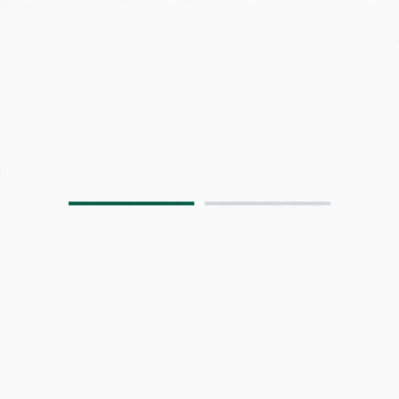 Minimal abstract mark of a line broken in the middle representing a severed connection